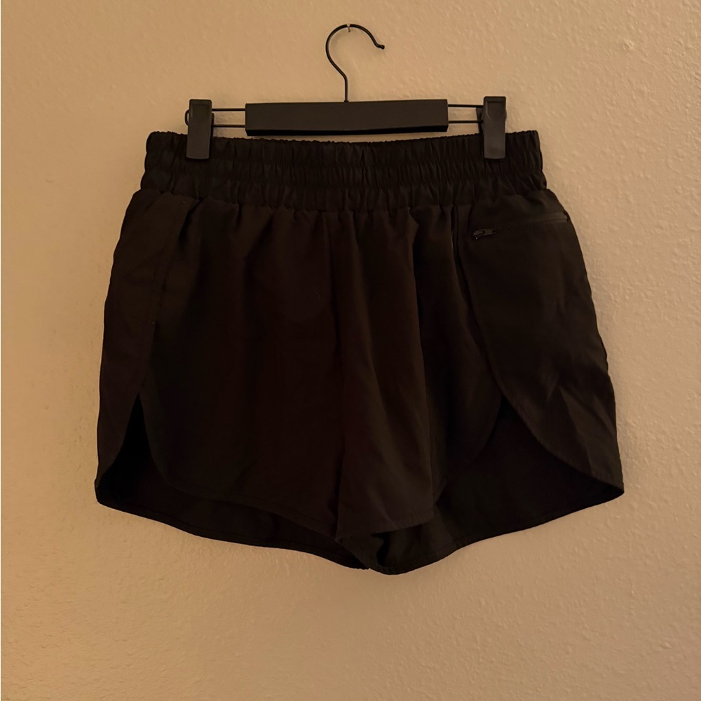 Women's Black Athletic Shorts